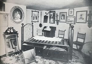 Argyll Gallery: Bedstead and Furniture of the Room Occupied by Princess Victoria at Broadstairs, c1899, (1901)