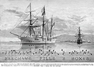 Quarantine Prints: BEECHAMS PILLS 3 BOXES for the Captain H