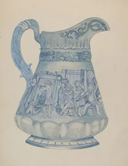 Beer Pitcher, c. 1936. Creator: Florence Stevenson