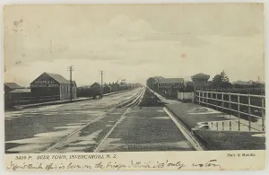 Brewery Prints: Beer Town, Invercargill, New Zealand, 1906. Creator: Muir & Moodie
