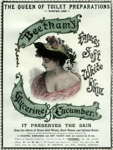 Cream Prints: Beethams Glycerine and Cucumber Cream, 19th century