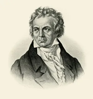 Beethoven Gallery: Beethoven, early 19th century, (1907). Creator: Unknown