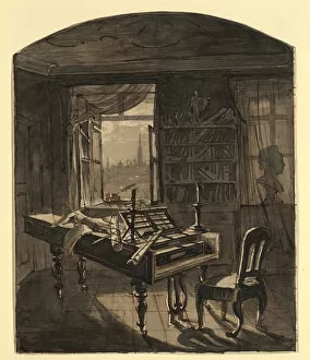Beethoven Gallery: Beethovens Room, March 30, 1827, 1827