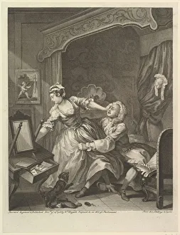 Enforcement Prints: Before, December 15, 1736. Creator: William Hogarth
