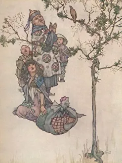 Heath Robinson Prints: Then Began The Nightingale To Sing, c1930. Artist: W Heath Robinson
