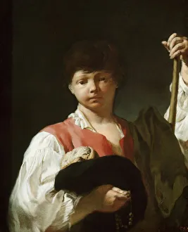 Giambattista Piazetta Prints: The Beggar Boy (The Young Pilgrim), 1738 / 39. Creator: Giovanni Battista Piazzetta