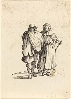 Beggar Couple, 17th century. Creator: Unknown