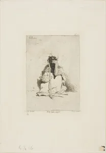 Fortuny Mariano Prints: A Beggar, n.d. Creator: Mariano Jose Maria Bernardo Fortuny y Carbo