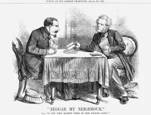 Beggar my Neighbour, 1861 Beggar my Neighbour, 1861