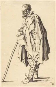 Beggar with Pot. Creator: Unknown