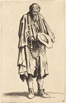 Beggar with Rosary, c. 1622. Creator: Jacques Callot