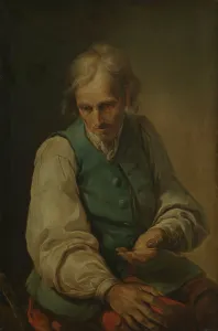 Beggar Prints: A Beggar, Undated. Creator: Charles Hutin