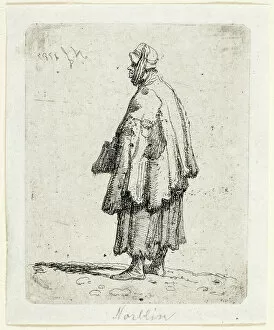 Beggar Woman, 1787. Creator: Jean Pierre Norblin