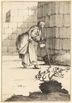 Callot Jacques Collection: Beggar Woman, 17th century. Creator: Unknown