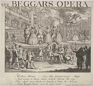 Animal Head Collection: The Beggars Opera, 1728. Creator: Unknown