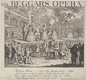 Animal Head Collection: The Beggars Opera, 1728. Creator: Unknown