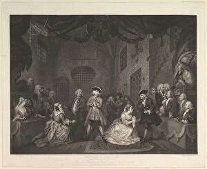 Co Boydell Collection: The Beggars Opera, Act III, 1790. Creator: William Blake