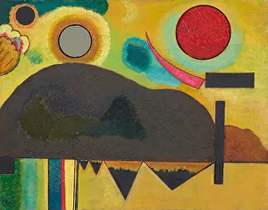 Colourfulness Prints: Beginning, 1925. Creator: Kandinsky, Wassily Vasilyevich (1866-1944)