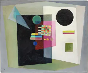Colourfulness Prints: Behauptend (Claiming), 1926. Creator: Kandinsky, Wassily Vasilyevich (1866-1944)