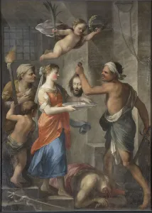Faithfulness Prints: The beheading of John the Baptist, 1675. Creator: Bricci, Plautilla (1616-1705)