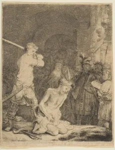 Executing Prints: The Beheading of John the Baptist. Creator: Rembrandt Harmensz van Rijn