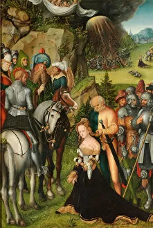 Catherine Of The Wheel Gallery: The Beheading of Saint Catherine, ca 1515