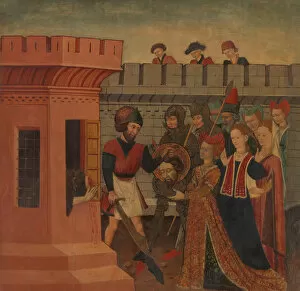 The Beheading of Saint John the Baptist. Creator: Spanish (Catalan) Painter (mid-15th century)