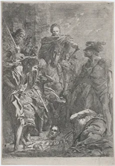 Second State Of Two Prints: The Beheading of St. Paul. n. d. Creator: Michael Lucas Leopold Willmann