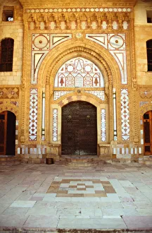 Lebanon Prints: Beiteddine Palace, Lebanon, 19th Century