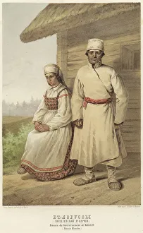 Gustav Fedor Pauli Prints: Belarusians (Mogilev province), 1862. Creator: Karl Fiale