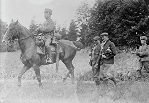 Prisoners Prints: Belgian Franctireurs, prisoners of German Hussars