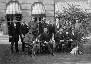 Diplomats Prints: Belgian Mission To U.S. At Home of Lars I