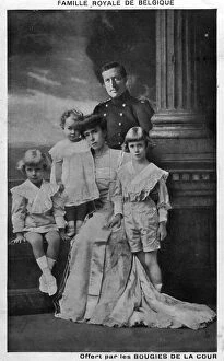 Sister Collection: Belgian Royal Family, c1907-c1908(?)