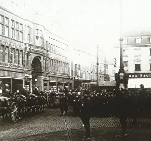 Aachen Gallery: Belgian troops, Aachen, Germany, c1914-c1918