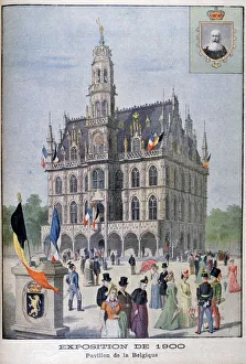 The Belgium pavilion at the Universal Exhibition of 1900, Paris, 1900