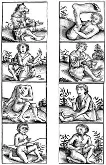 A Bisson Gallery: Beliefs and popular superstitions, 1493 (1849).Artist: A Bisson