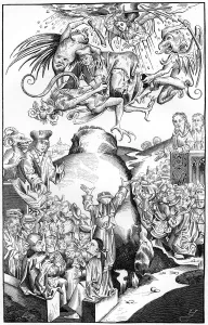 A Bisson Prints: Beliefs and superstitions, 1493 (1849). Artist: A Bisson