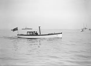 Belindas launch, 1911. Creator: Kirk & Sons of Cowes