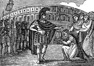 6th Century Prints: Belisarius (505-565), Byzantine general under Justinian I, 540 (1830)