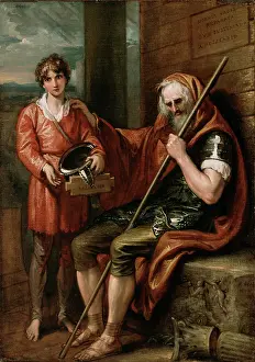 West Prints: Belisarius and the Boy, 1802. Creator: Benjamin West