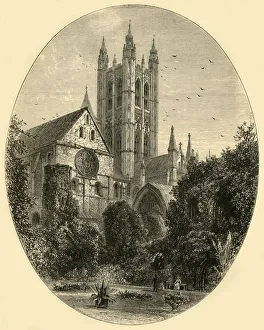 Bell Harry Tower, Canterbury Cathedral, 1890. Creator: Unknown
