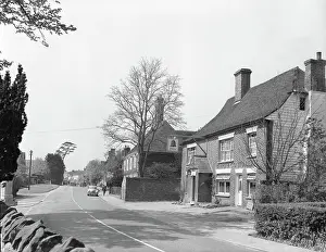 Sign Prints: The Bell Inn, Burwash, Sussex, c1955. Creator: Arthur Charles Kirby Ware