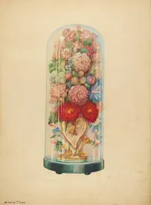 Nicholas Zupa Prints: Bell Jar, c. 1939. Creator: Nicholas Zupa