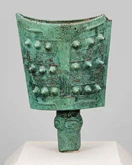 Western Zhou Prints: Bell (nao), Western Zhou dynasty (1046-771 B. C. ). Creator: Unknown