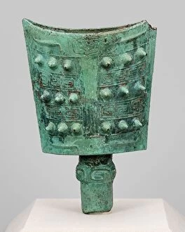 Geometrical Collection: Bell (nao), Western Zhou dynasty (1046-771 B. C. ). Creator: Unknown
