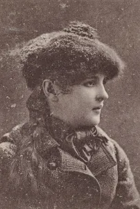 Photolithograph Prints: Belle Archer, from the Actresses series (N67) promoting Virginia Brights Cigarettes fo