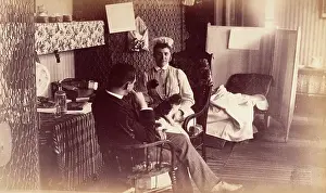 Employee Prints: Bellevue Hospital, New York City: a nurse's sitting room (?)