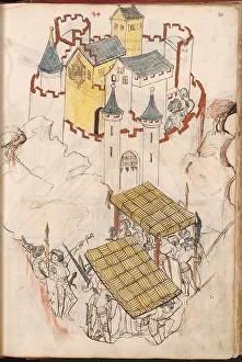 Bellifortis, after 1440. Artist: Kyeser, Konrad (1366-after 1405) Bellifortis, after 1440. Artist: Kyeser, Konrad (1366-after 1405)