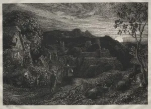The Bellman, 1879. Creator: Samuel Palmer (British, 1805-1881)