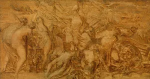 De Medicis Marie Prints: Bellona, c1610s. Creator: Peter Paul Rubens